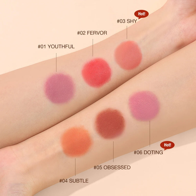 Batom Blush Stick 3 em 1 Olhos Bochecha e Lábios Tint Construível À Prova D'Água Leve Creme Multi Stick Maquiagem para Mulheres